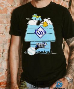 Tampa Bay Rays Snoopy And Woodstock The Peanuts Baseball shirt