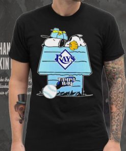 Tampa Bay Rays Snoopy And Woodstock The Peanuts Baseball shirt