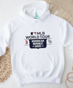 Tampa Bay Rays Vs Boston Red Sox 2024 Mlb World Tour Dominican Republic Series T Shirt