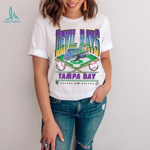 Tampa Bay Rays White Franklin Shot T Shirt