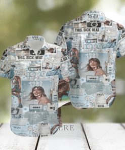 Taylor Swift 1989 Taylor Version Aesthetic 2024 Summer Trend Fan Gifts Hawaiian Shirt