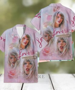 Taylor Swift Lover Album Pink Cute 2024 Trendy Hawaiian Shirt