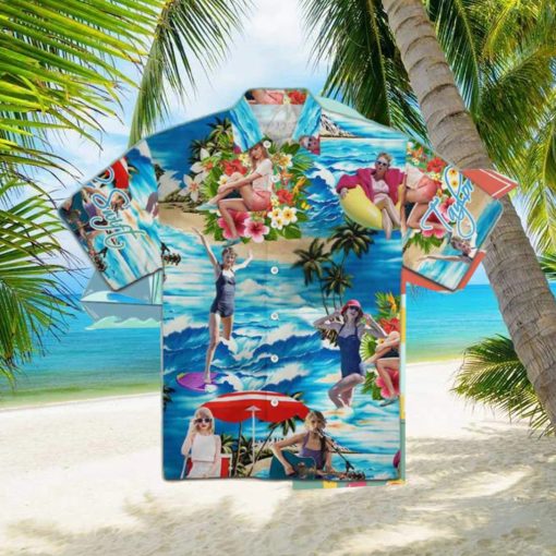 Taylor Swift On The Beach 2024 Trendy Hawaiian Shirt