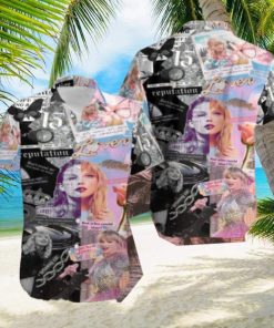 Taylor Swift Reputation X Lover 2023 Summer Trend Fan Gifts Hawaiian Shirt