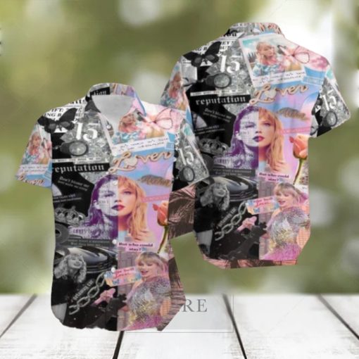 Taylor Swift Reputation X Lover 2023 Summer Trend Fan Gifts Hawaiian Shirt