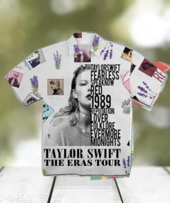 Taylor Swift The Eras Tour Album 2024 Trendy Hawaiian Shirt