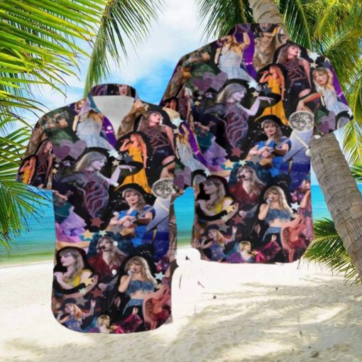 Taylor Swift The Eras Tour Full Clothes 2024 Summer Trend Fan Gifts Hawaiian Shirt