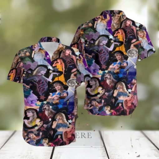 Taylor Swift The Eras Tour Full Clothes 2024 Summer Trend Fan Gifts Hawaiian Shirt