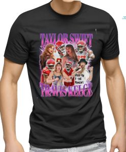 Taylor Swift Travis Kelce Shirt Swiftie Vintage 90s Style Bootleg Shirt