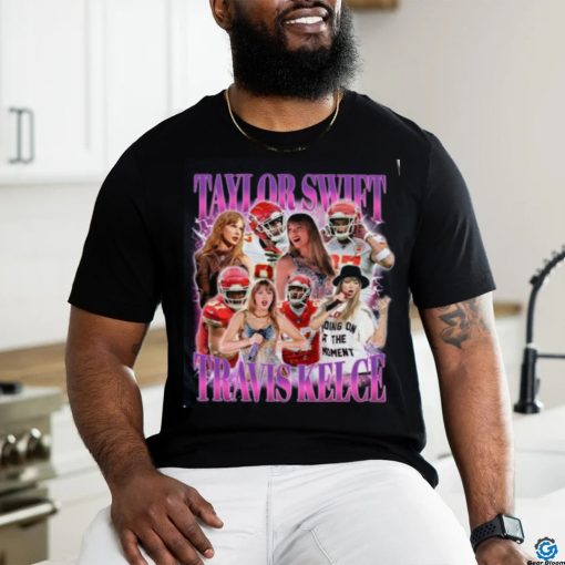 Taylor Swift Travis Kelce Shirt Swiftie Vintage 90s Style Bootleg Shirt