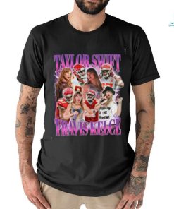 Taylor Swift Travis Kelce Shirt Swiftie Vintage 90s Style Bootleg Shirt