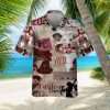 Arsenal Dark And Light Red Hawaiian Shirt Impressive Gift