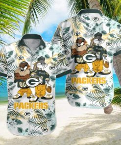 Taz And Bugs Green Bay Packers Hawaiian Shirt