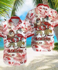 Taz And Bugs San Francisco 49ers Hawaiian Shirt For NFL Team