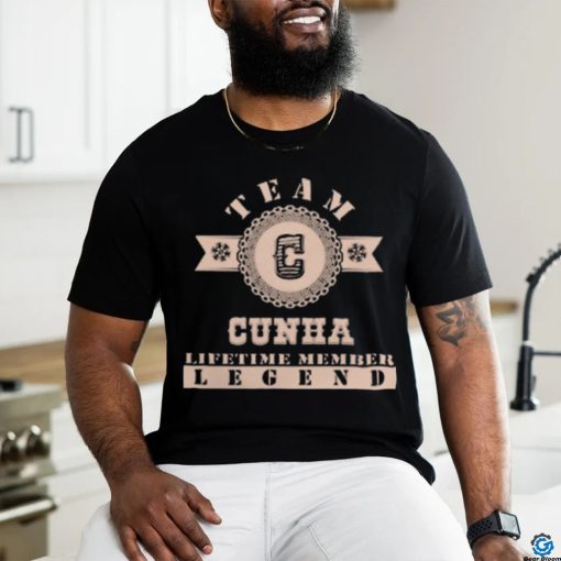 Team c cunha lifetime member legend 2024 shirt