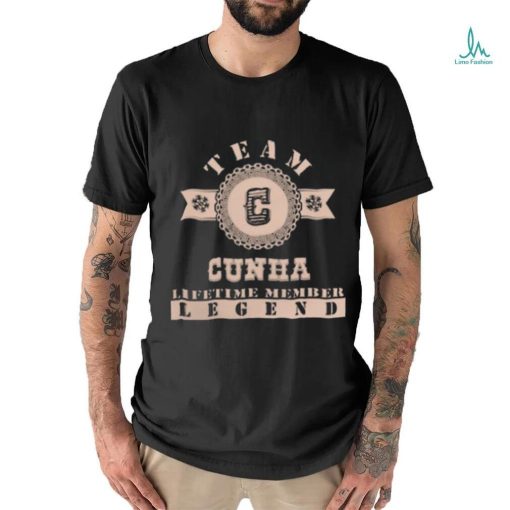 Team c cunha lifetime member legend 2024 shirt