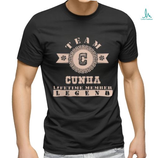 Team c cunha lifetime member legend 2024 shirt