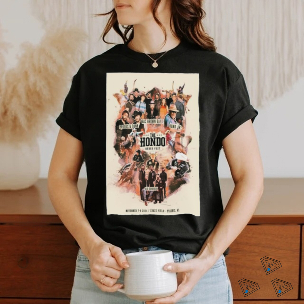 Teams Phoenix, AZ November 7 9 2024 The Hondo Rodeo Fest Tour poster shirt Teams Phoenix, AZ November 7 9 2024 The Hondo Rodeo Fest Tour poster shirt
