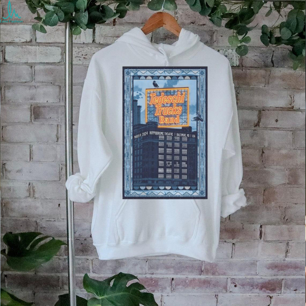 Tedeschi Trucks Band France Merrick Hippodrome March 9, 2024 Poster Shirt Tedeschi Trucks Band France Merrick Hippodrome March 9, 2024 Poster Shirt