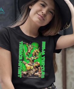Teenage Mutant Ninja Turtles 5 ninja characters poster shirt