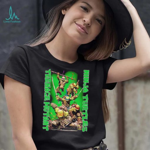 Teenage Mutant Ninja Turtles 5 ninja characters poster shirt