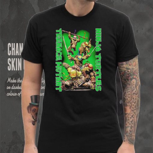 Teenage Mutant Ninja Turtles 5 ninja characters poster shirt