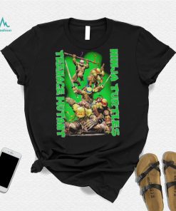Teenage Mutant Ninja Turtles 5 ninja characters poster shirt