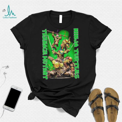 Teenage Mutant Ninja Turtles 5 ninja characters poster shirt