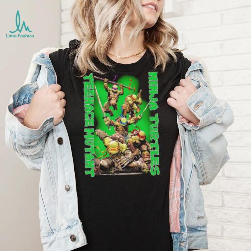 Teenage Mutant Ninja Turtles 5 ninja characters poster shirt