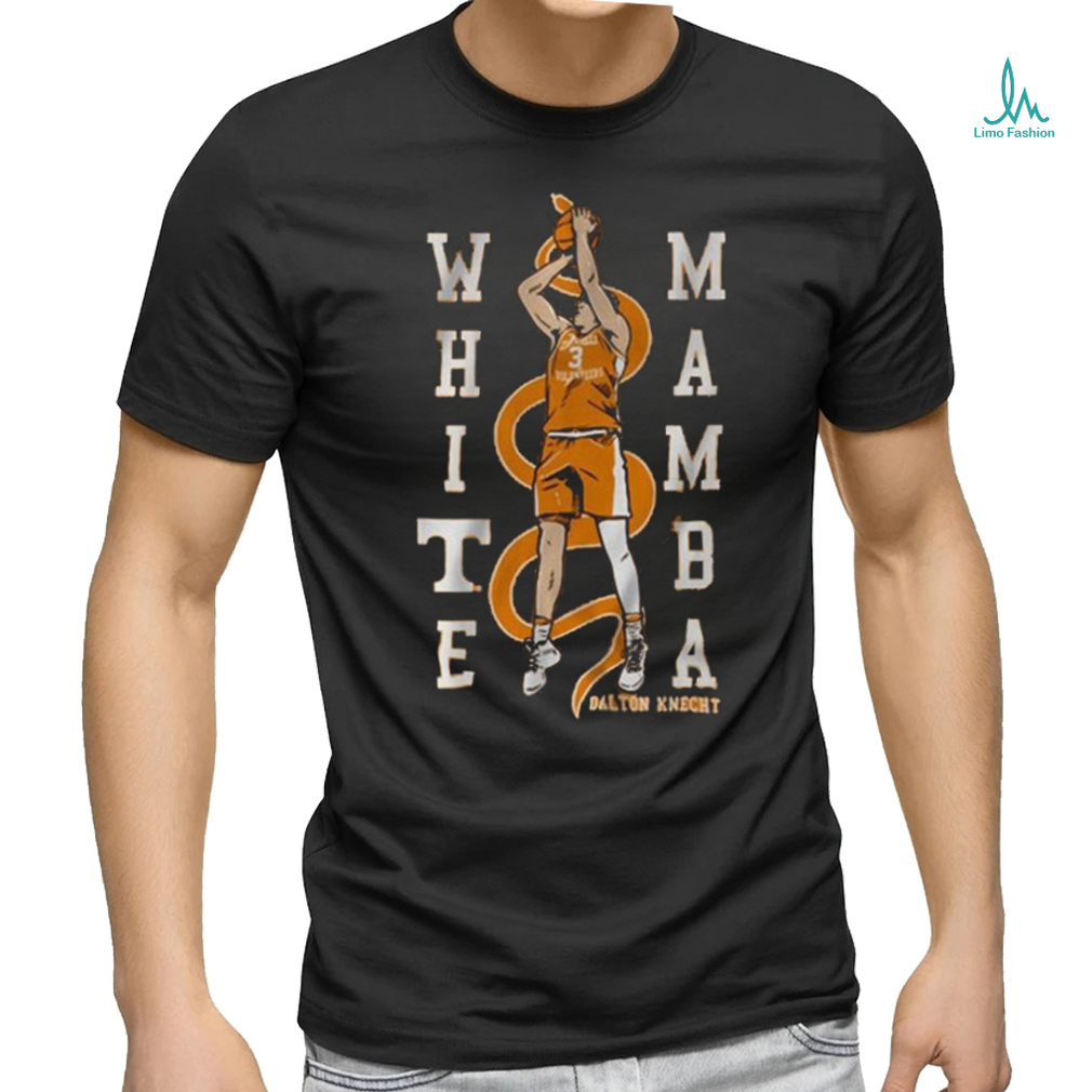 Tennessee Basketball Dalton Knecht White Mamba Shirt Tennessee Basketball Dalton Knecht White Mamba Shirt