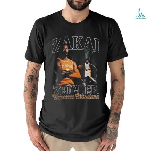 Tennessee Basketball Zakai Zeigler Vintage 2024 Shirt