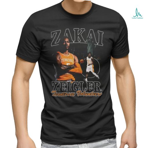 Tennessee Basketball Zakai Zeigler Vintage 2024 Shirt