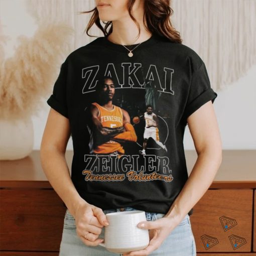 Tennessee Basketball Zakai Zeigler Vintage 2024 Shirt
