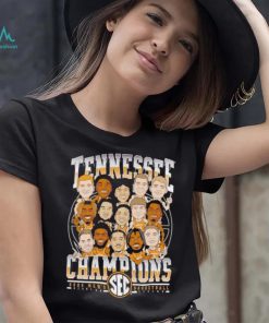 Tennessee Vols Champions 2024 men’s basketball caricature team shirt