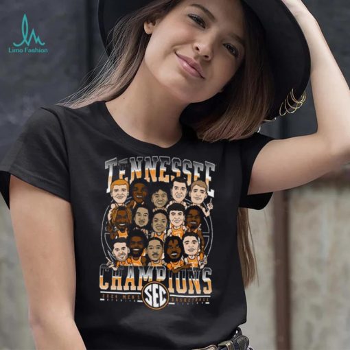 Tennessee Volunteers Basketball 2024 Sec Champs Team Nil T shirt