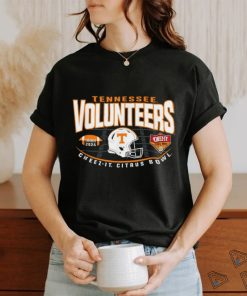 Tennessee Volunteers Citrus Bowl 2024 Football Black T Shirt