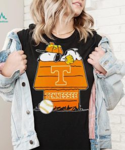 Tennessee Volunteers Snoopy And Woodstock The Peanuts Baseball shirt