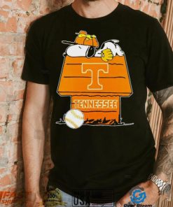 Tennessee Volunteers Snoopy And Woodstock The Peanuts Baseball shirt