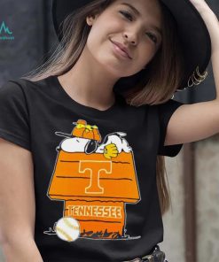 Tennessee Volunteers Snoopy And Woodstock The Peanuts Baseball shirt