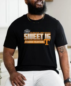 Tennessee Volunteers Wbb 2024 March Madness Sweet Sixteen Tee Shirt