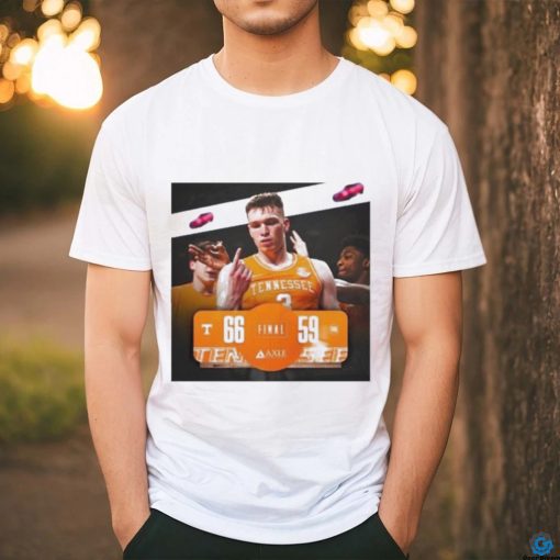 Tennessee Volunteers Win 66 59 Carolina Basketball 2023 Sec Men’S Basketball Champions Final Score T Shirt