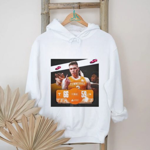 Tennessee Volunteers Win 66 59 Carolina Basketball 2023 Sec Men’S Basketball Champions Final Score T Shirt