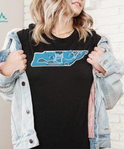 Tennessee map parody bears cute shirt