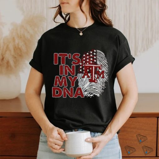 Texas AM Aggies It’s In My DNA Fingerprint shirt