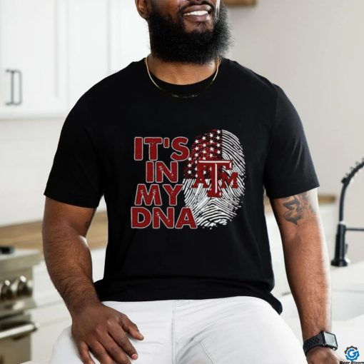 Texas AM Aggies It’s In My DNA Fingerprint shirt