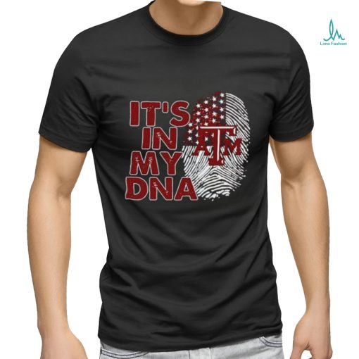 Texas AM Aggies It’s In My DNA Fingerprint shirt