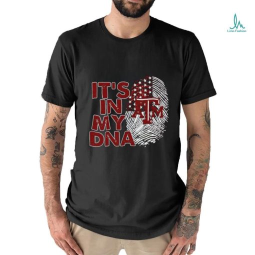 Texas AM Aggies It’s In My DNA Fingerprint shirt