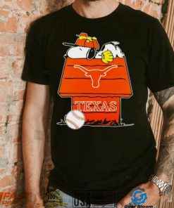 Texas Longhorns Snoopy And Woodstock The Peanuts Baseball shirt, hoodie, sweater, long sleeve and tank top Texas Longhorns Snoopy And Woodstock The Peanuts Baseball shirt