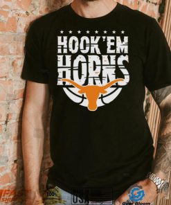 Texas Longhorns basketball hook ’em Horns logo shirt