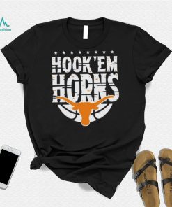 Texas Longhorns basketball hook ’em Horns logo shirt